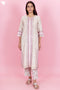 Chanderi Silk Kurta And Pant Set With Block Print